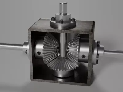 Gearbox 3D model