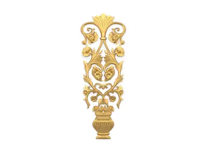 Classic decor ornament 156 3D model