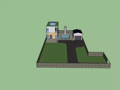 Eco House 3D model