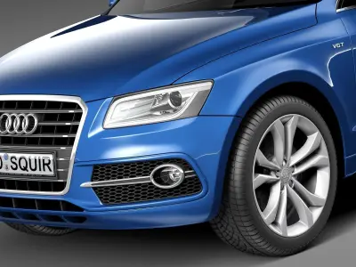 Audi SQ5 2013 3D model