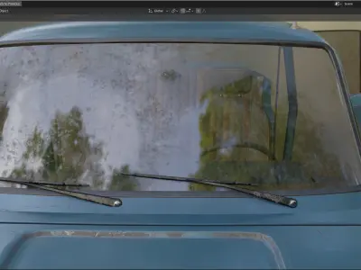 Fia-T 124 Low-poly 3D model