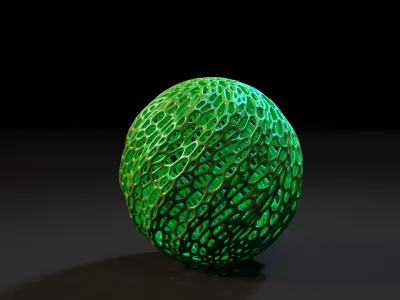Christmas Ball 3 3D print model