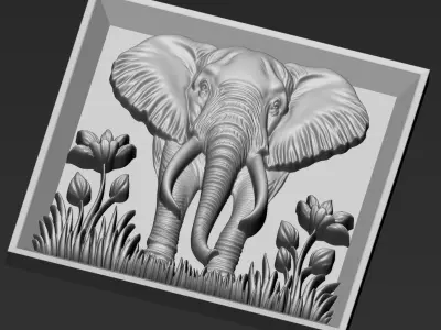 Elephant A10 3D print model