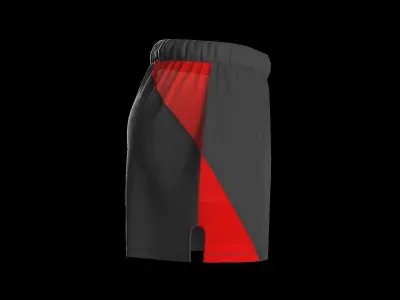 Male Short 3D model purchase