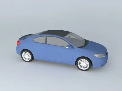 Scion tC RS 2.0 2006 Free 3D model