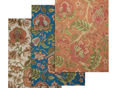Rug Set 1065 3D model