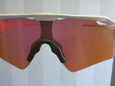 sport sunglasses Low-poly 3D model