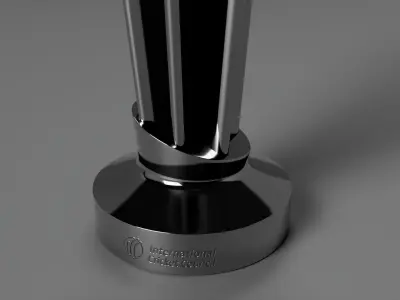 ICC Cricket T20 World Cup Trophy 3D model