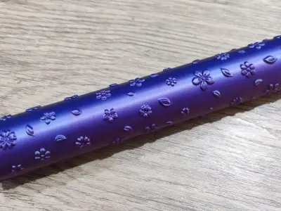 Texture Roll 02 - Flower Positive - Decoration Maker 3D print model