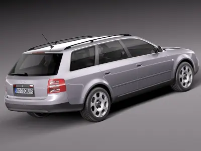Audi A6 Avant 1997-2004 3D model