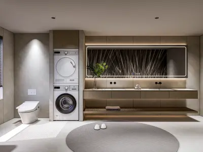 Bathroom 24 3D model