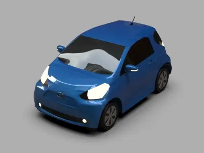 Toyota iq EV 2013 3D model