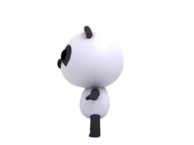 Little Panda 3D model