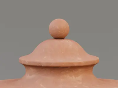 Perforated Garden Lantern 3D model