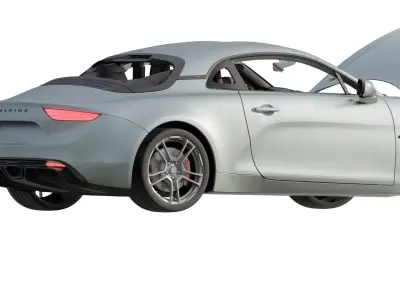 Alpine A110 3D model