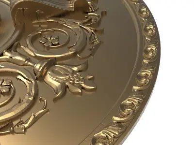  decorative pattern ready for 3D printing 3D model 236