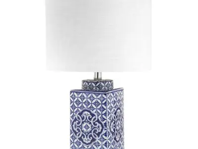 Cottle Chinoiserie Table Lamp 3D model