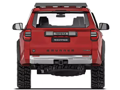 Toyota 4Runner Trailhunter 2025 3D model