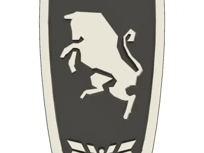 Torino insign 3D model