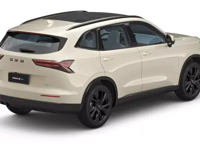 2025 GWM Haval H6 HEV with Interior 3D model