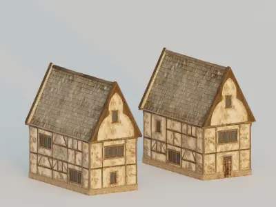 G-FHouseBuilding-01 3D model
