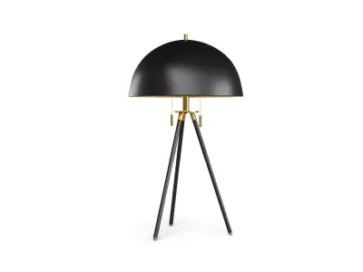 Tripod Table Lamp 3D model