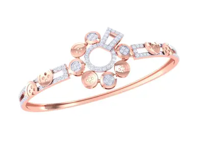 Ring Bangle Earring Pendant Set 3dm STL OBJ FBX Renders Details 3D print model