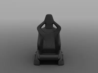 Banco Recaro 3D model