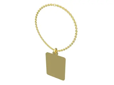 Necklace v1 001 Low-poly 3D model