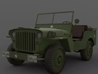 Willys Jeep 3D model