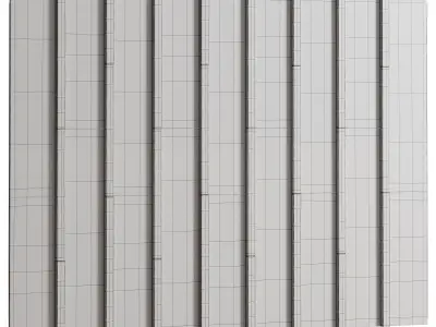 wall panels 028 3D model