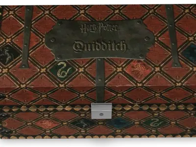 Quidditch set animated  3D model