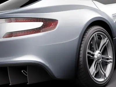 Aston Martin One77 3D model