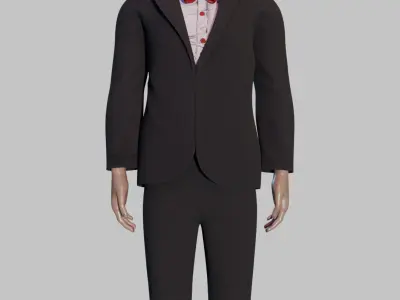 Billy-Evil Dummy Doll - Haunted 3D Model 3D model