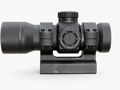 LEUBOLD RDS Weapon Sight Low-poly 3D model
