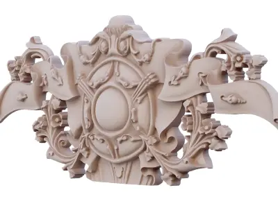 classic decor ornament 05  3D model