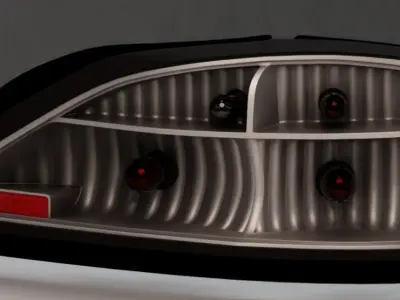 S15 DMAX Crystal Taillights Low-poly 3D model