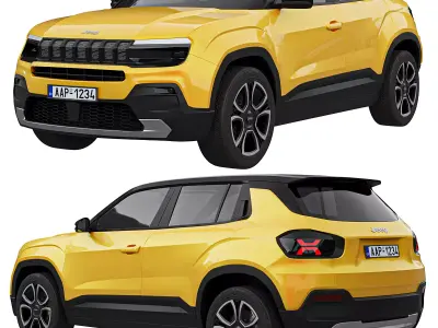 Jeep Avenger 3D model