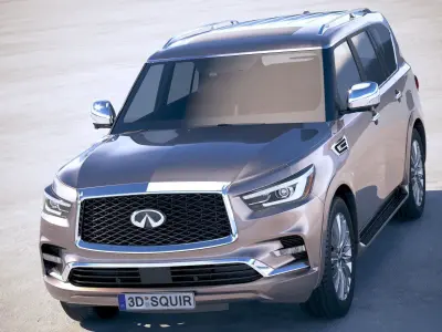 Infinity QX80 2018 3D model