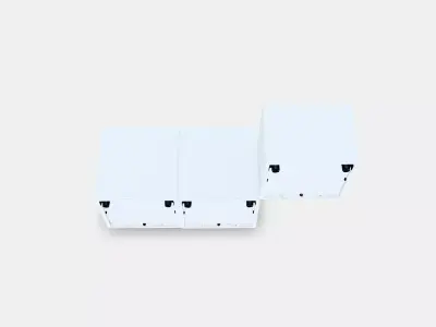 EKET Wall-mounted cabinet combination 1 Low-poly 3D model