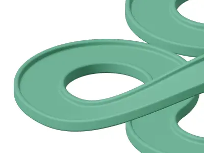 Plastic Exquisite Vehicle Track Toy 3D model