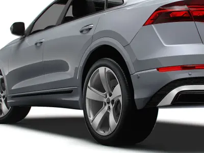 Audi Q8 55 TFSI quattro 2025 3D model