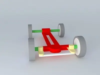 prototype toy car 3D model