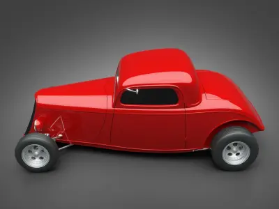 1933 Boyd Coddington Vern Luce Coupe 3D model