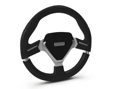 Momo Millenium Evo Low-poly 3D model