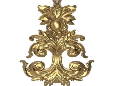  decorative pattern ready for 3D printing 3D model