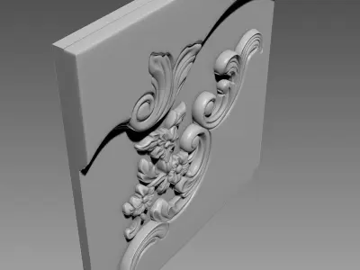  Furniture panel 3D model