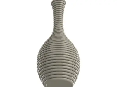 Decorative vase 06 3D model