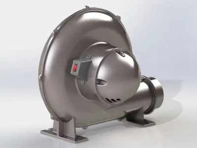 Air Blower 3D print model