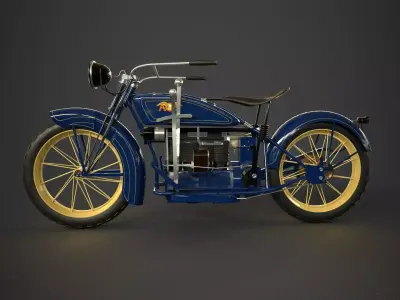 Ace Motorbike 3D model